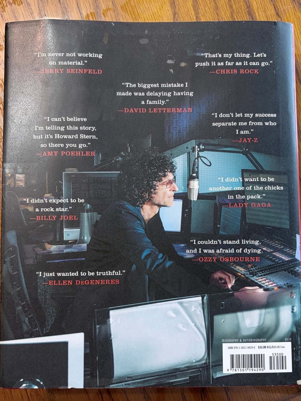 Howard Stern Comes Again Hard Cover Book - Picture 3 of 5